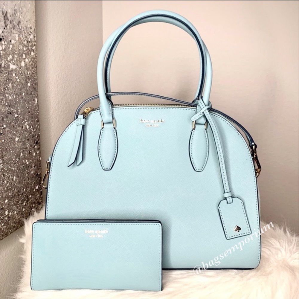 Kate Spade LG Reiley Dome Satchel / Wallet Set - Picture 1 of 8